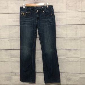 Miss Me camo boot cut jean size 31